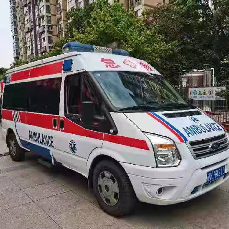 平顶山长途救护车护送病人返乡